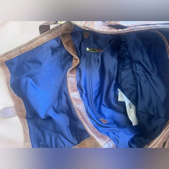 VINTAGE Y2K Juicy Couture Brown Leather
Shoulder Bag - Picture 4 of 8